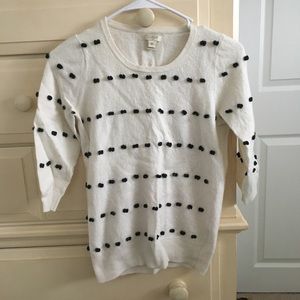 J Crew Pom Pom Sweater